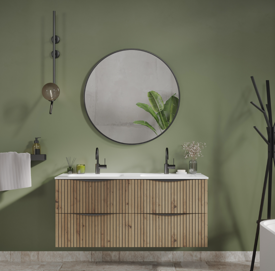 Meuble de salle de bain sur mesure 