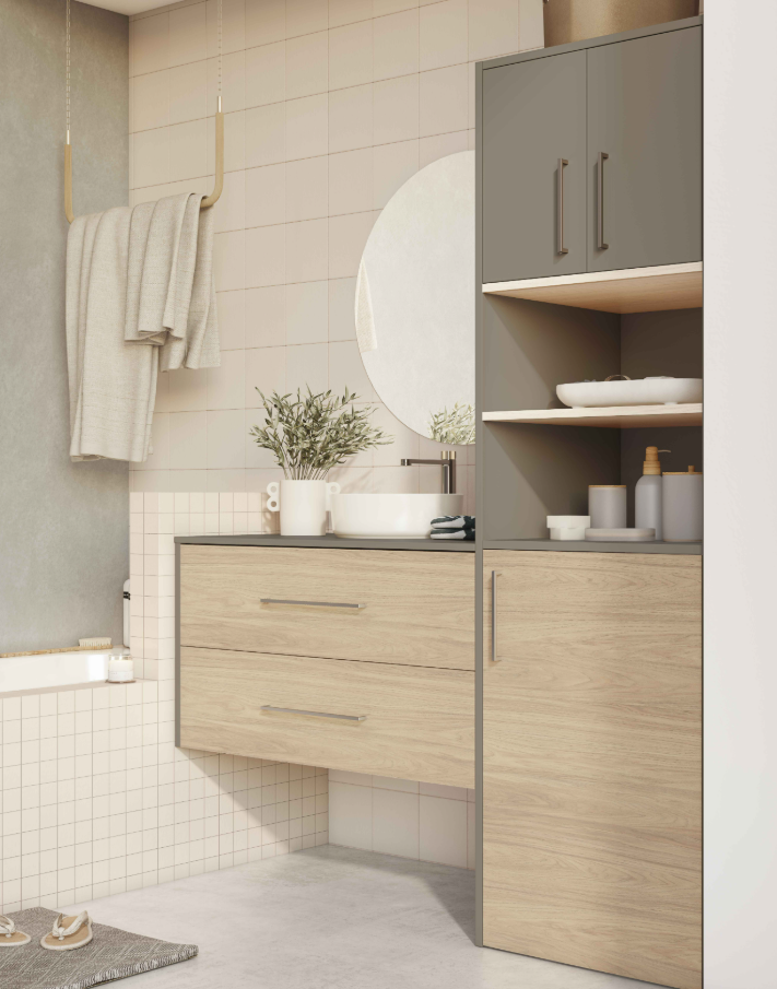 mobilier de salle de bain gain de place