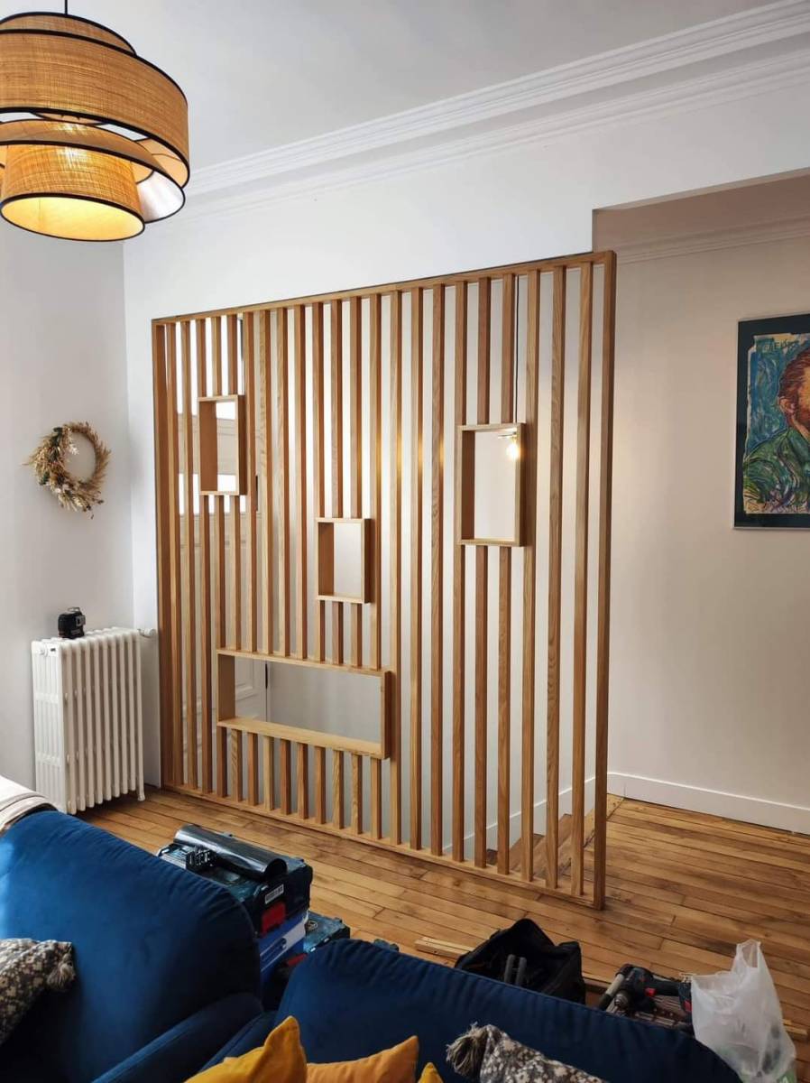 Claustra sur mesure pour séparation de pièce d'intérieur à La Teste de Buch